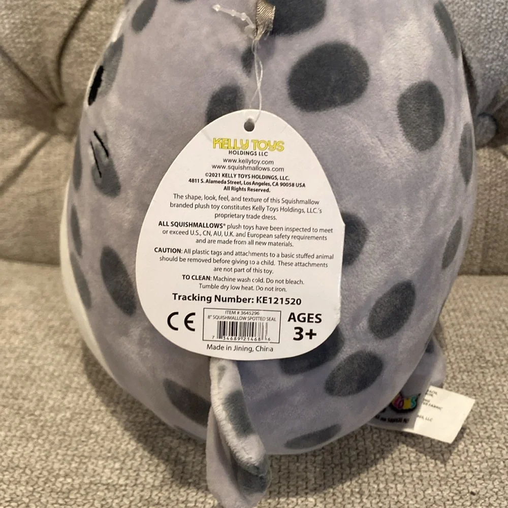 NWT! 8” Isis the Seal Squishmallow squishmallows plush stuffed animals toy